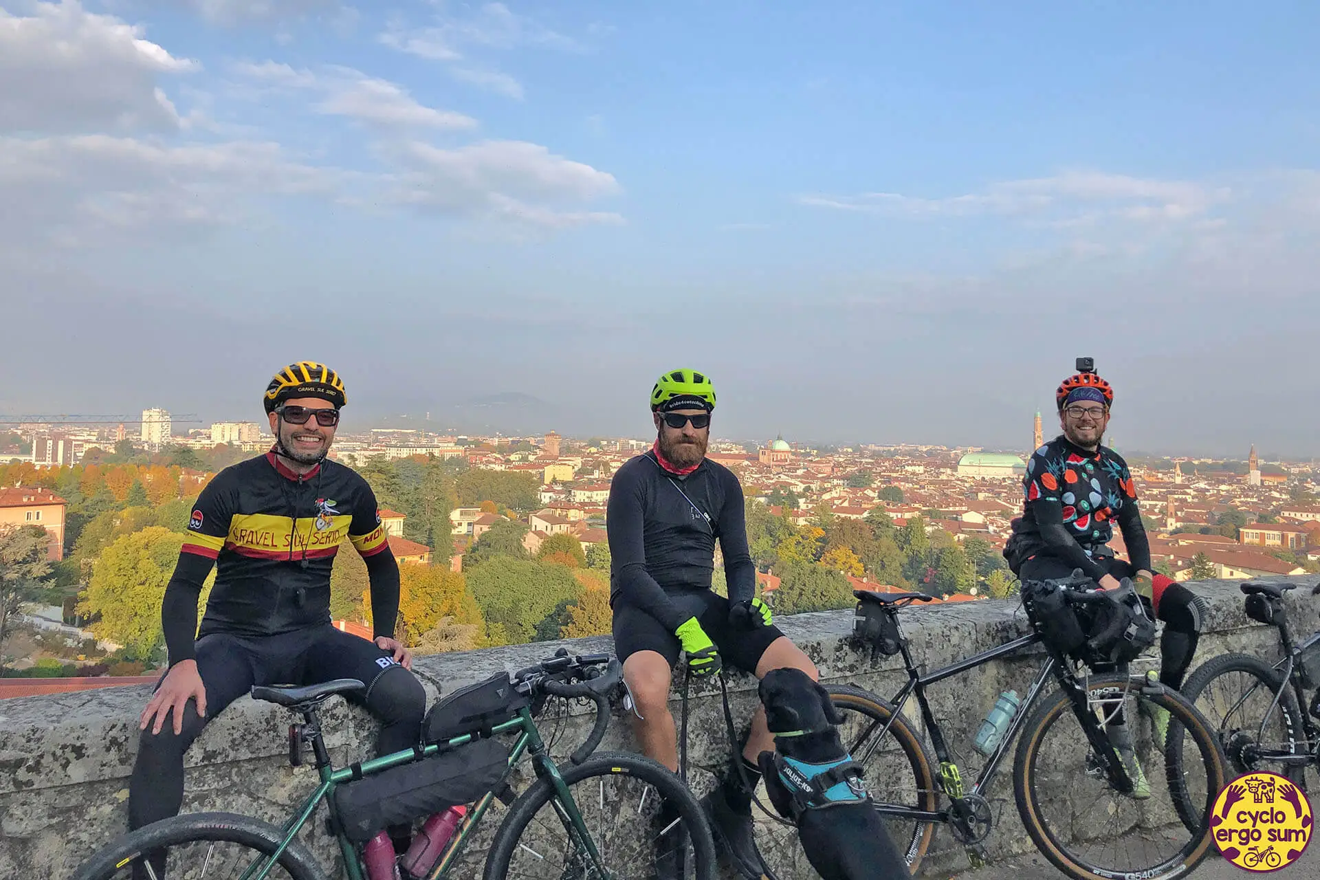 Into Prealps Fagianico - Colli Berici in bici | Panorama su Vicenza