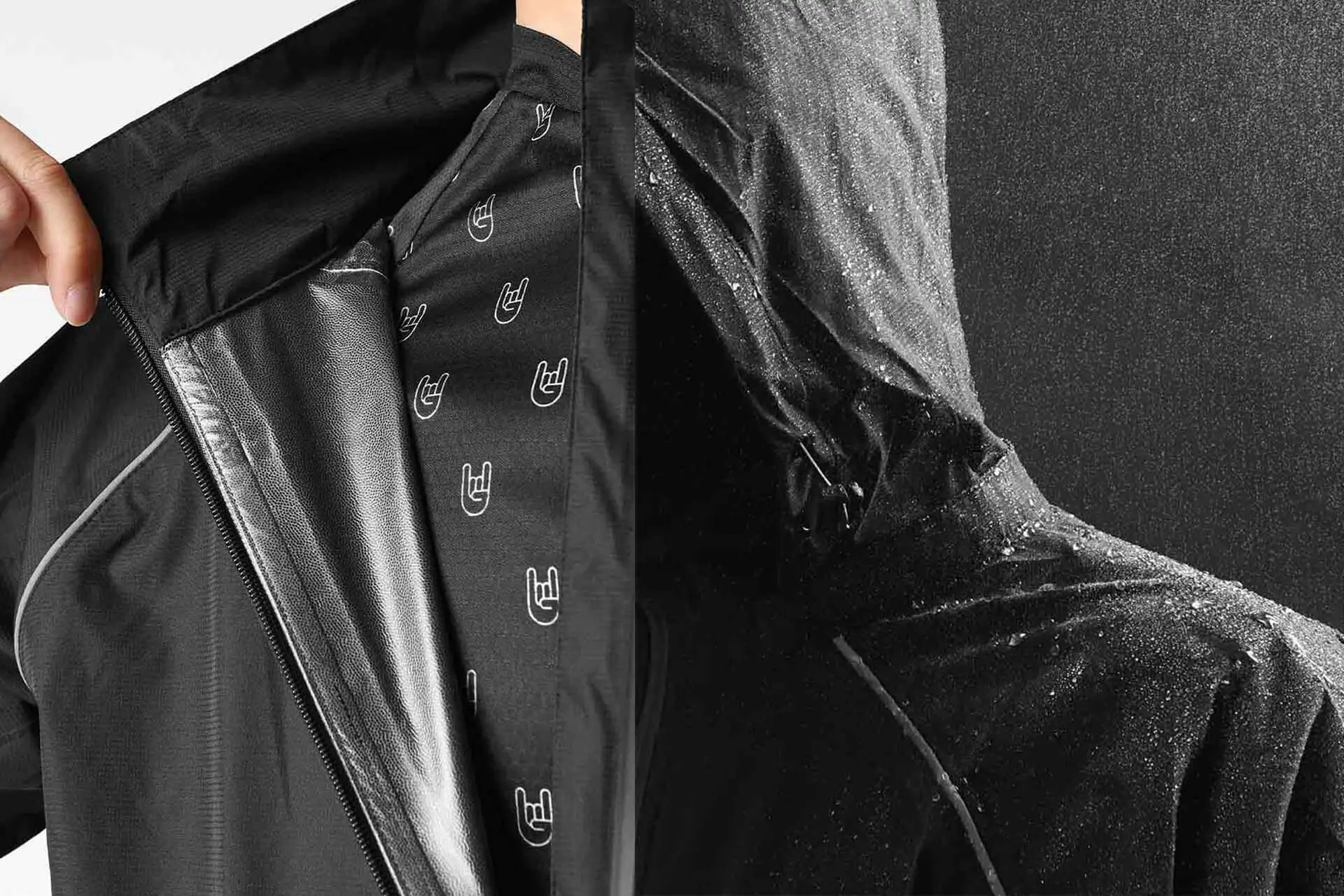 rain-jacket-inbike-materiali Softshell e Rain Jacket Inbike | Tessuto interno