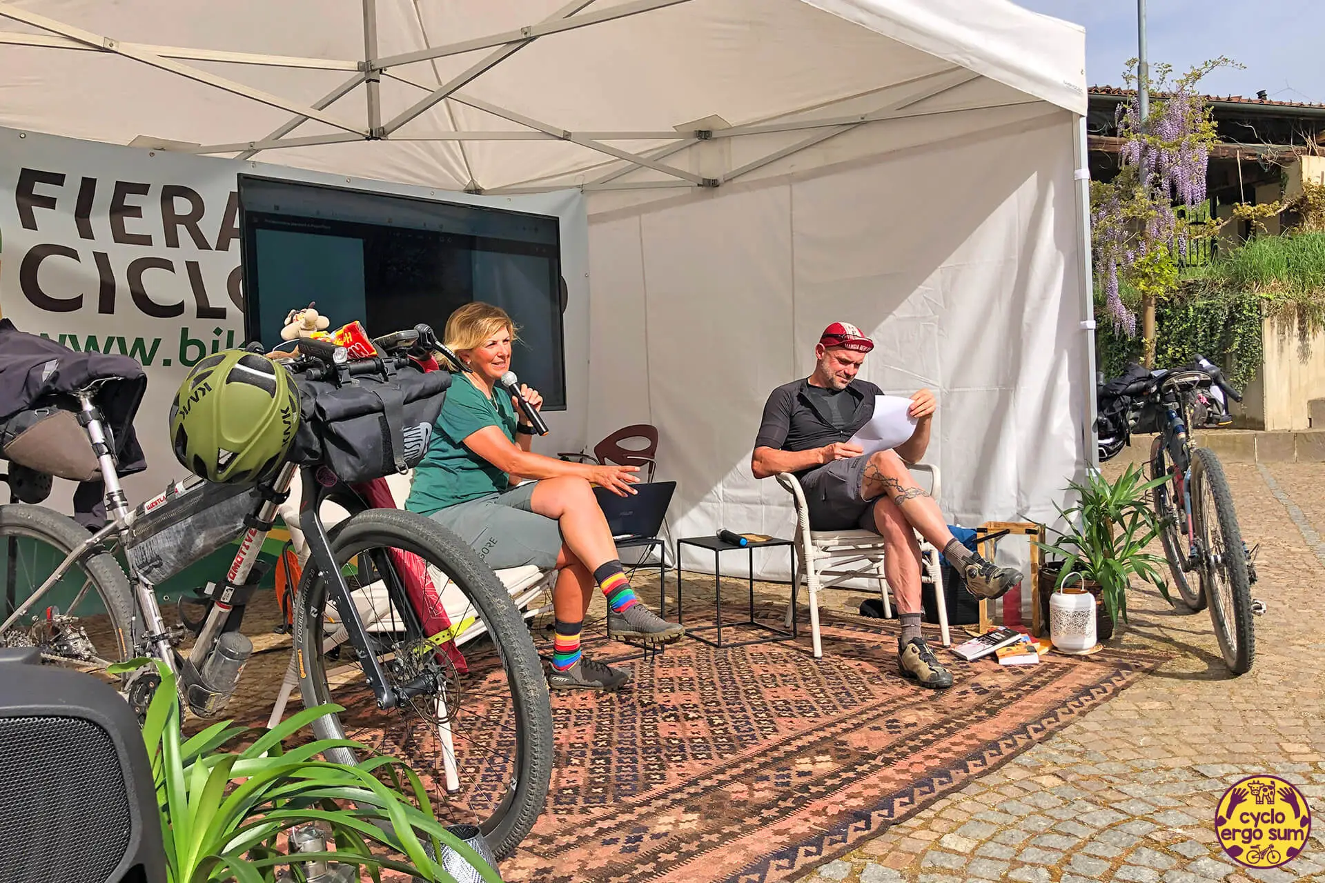 Talk Stefano ed Elena: grandi iniziative | Bike Experience | Fiera del Cicloturismo Piemonte 2023
