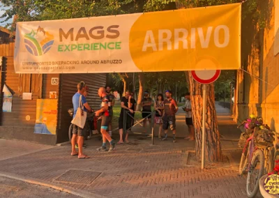 MAGS Experience Abruzzo Trail | Arrivo al tramonto