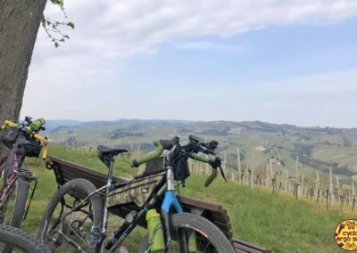Roccaverano in bici | Vista da Calosso