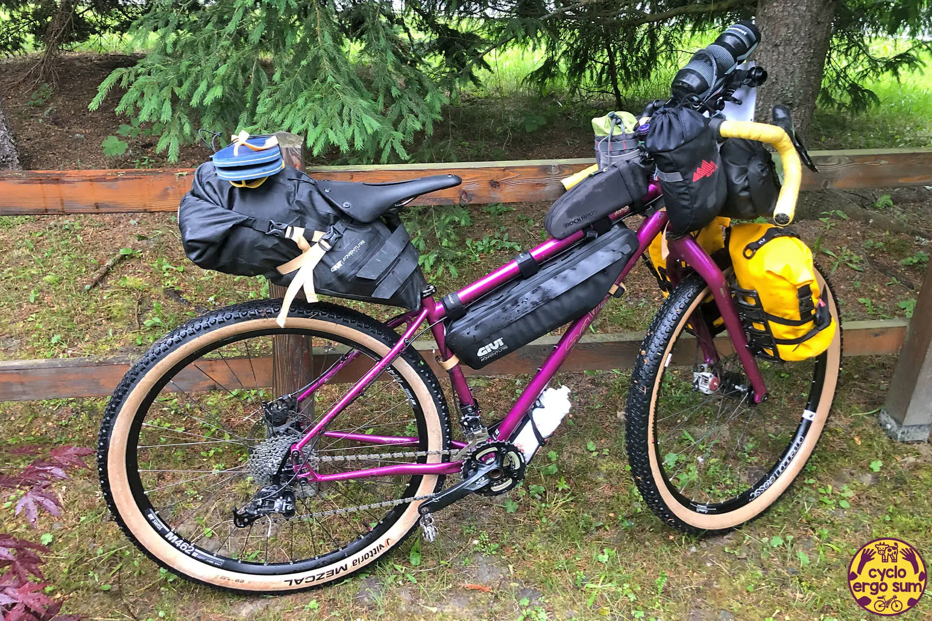Il mio setup bikepacking | Vista d'insieme