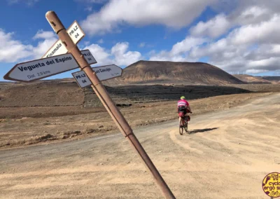 Lanzarote in bicicletta | Incroci piegati