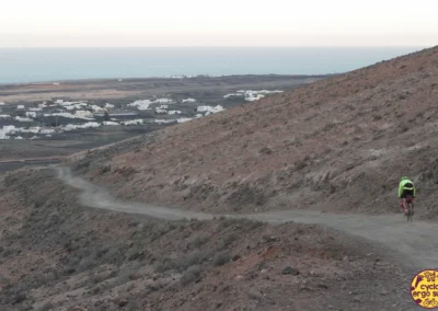 Lanzarote in bicicletta | Discesa dalla diga