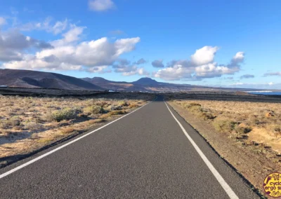 Lanzarote in bicicletta | Spianata verso Mala