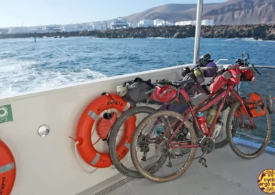 La Graciosa in bici | Bici e salsedine