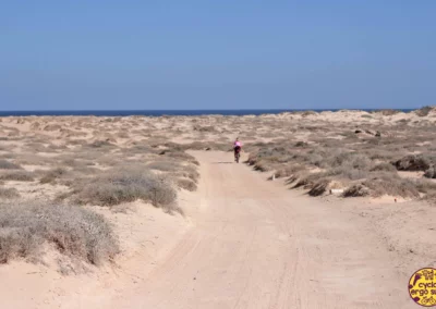 La Graciosa in bici | Verso il blu