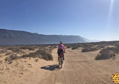 La Graciosa in bici | Verso Oliva