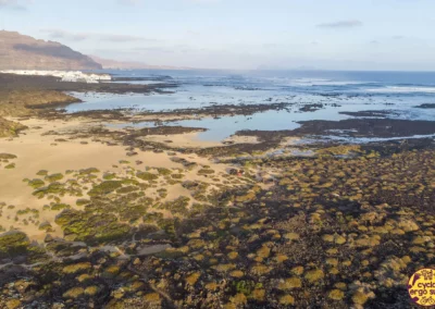 La Graciosa in bici | Vista camp