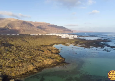 La Graciosa in bici | Vista su Orzola