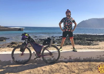 La Graciosa in bici | In posa