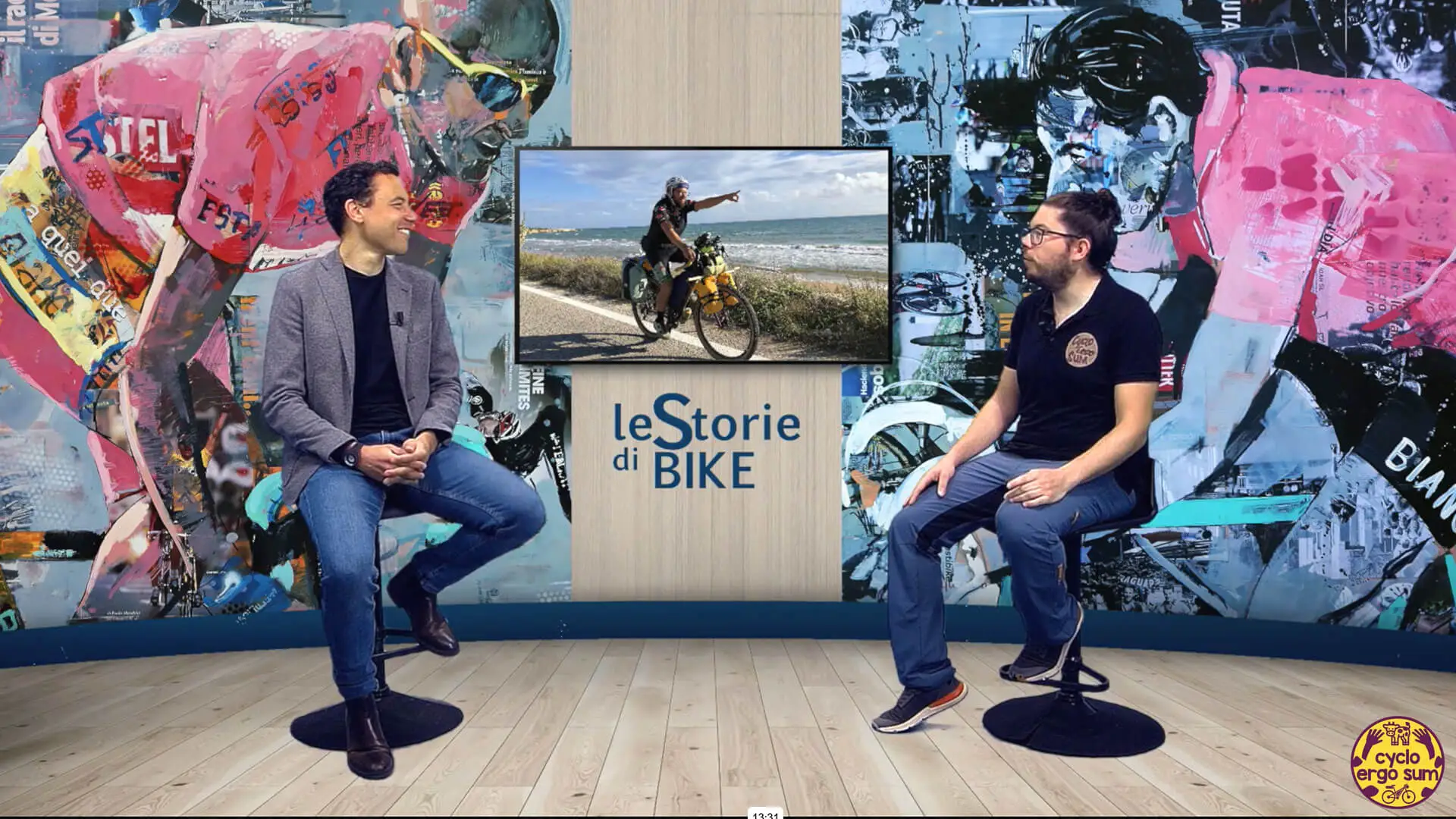 Cyclo Ergo Sum in TV | Ospite di Luca Gregorio